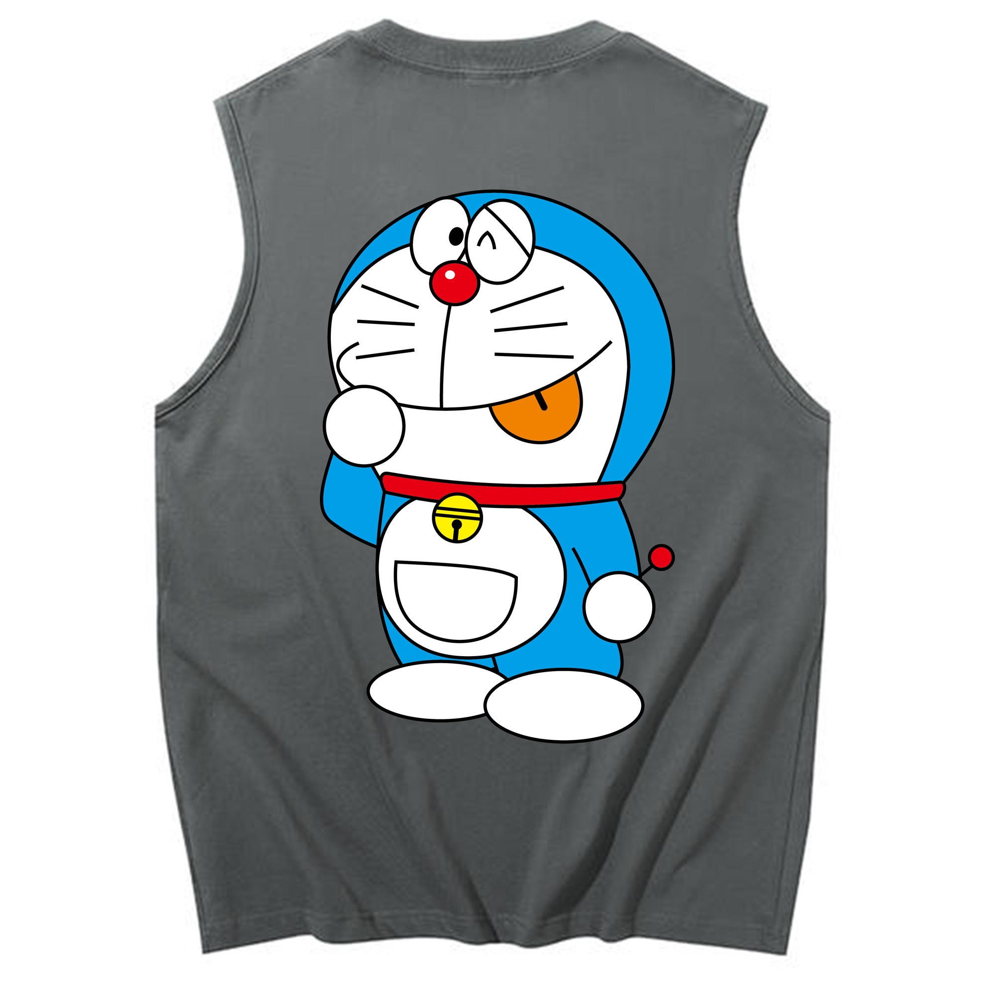 （画像用） ドラえもん Doraemon コットン100％タンクトップ（背面プリント）